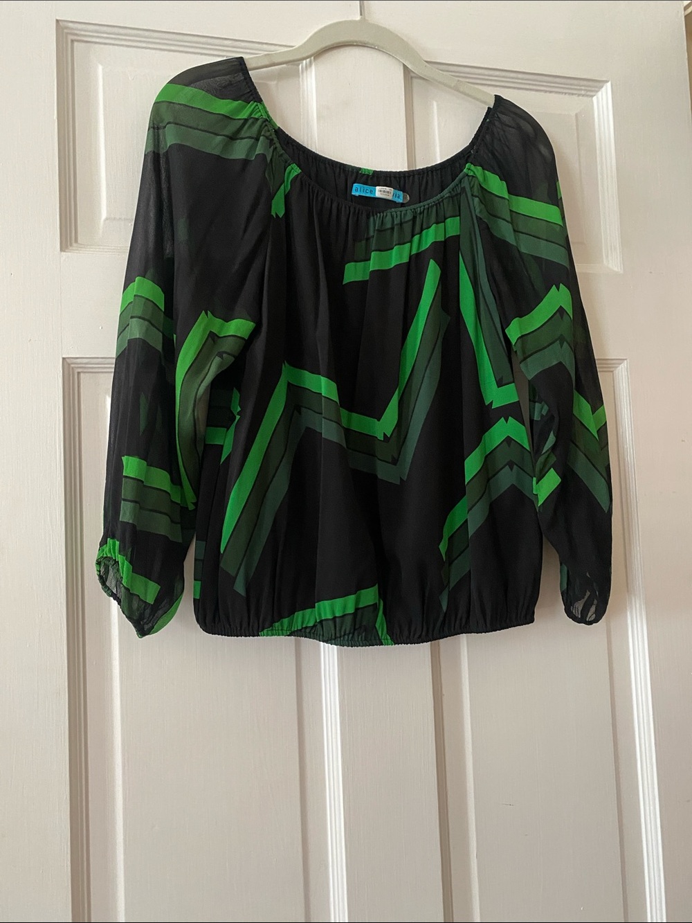 Alice + Olivia Silk Blouse. Sz. S